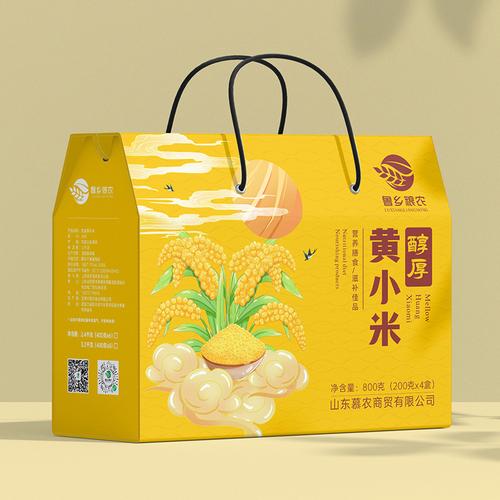 方寸之间，耕耘山海——五谷杂粮手提礼盒的包装设计哲学